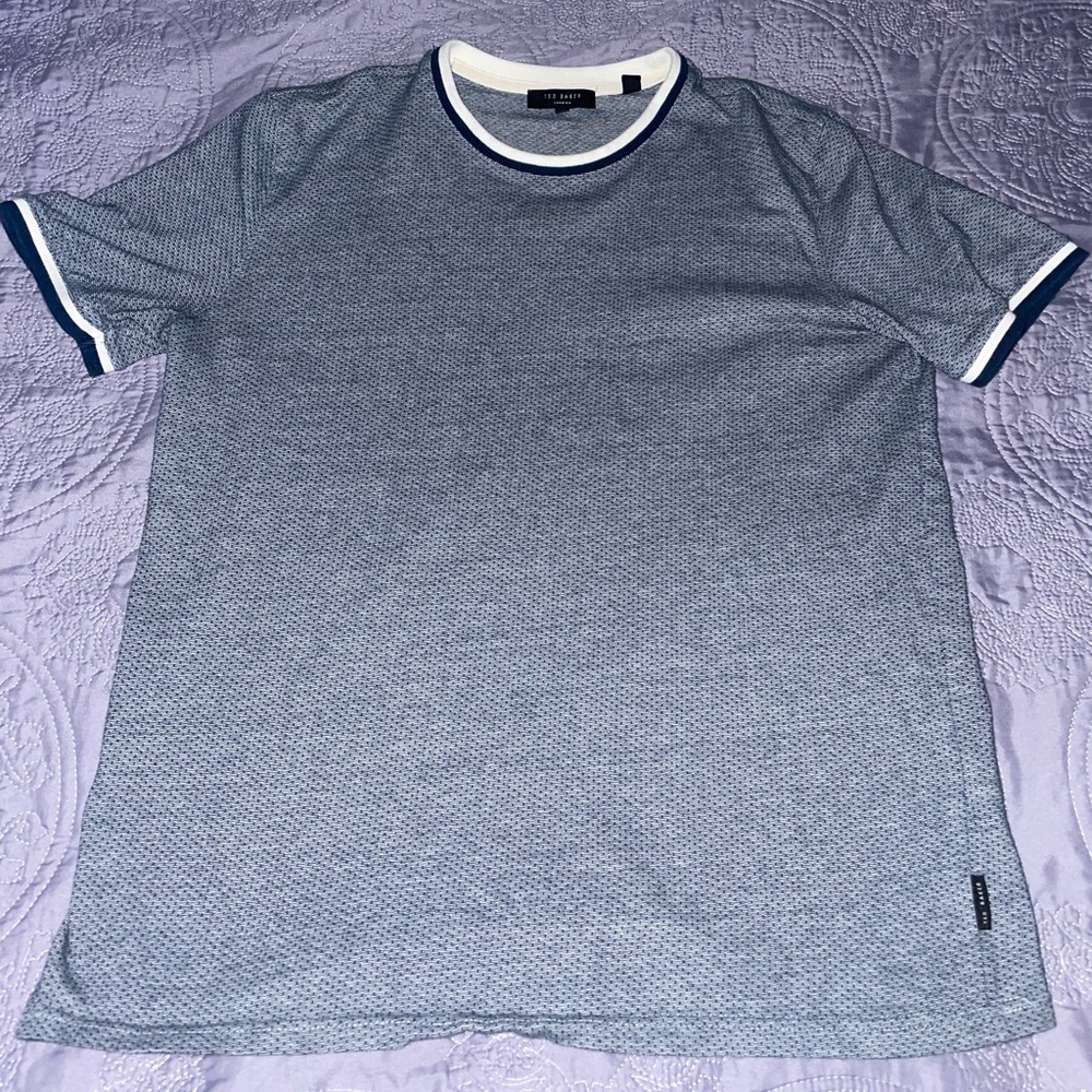 Ted Baker London Men’s Blue Shirt Size 3/US Medium